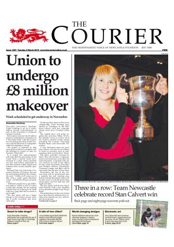 1st March (Issue 1207) - The Courier