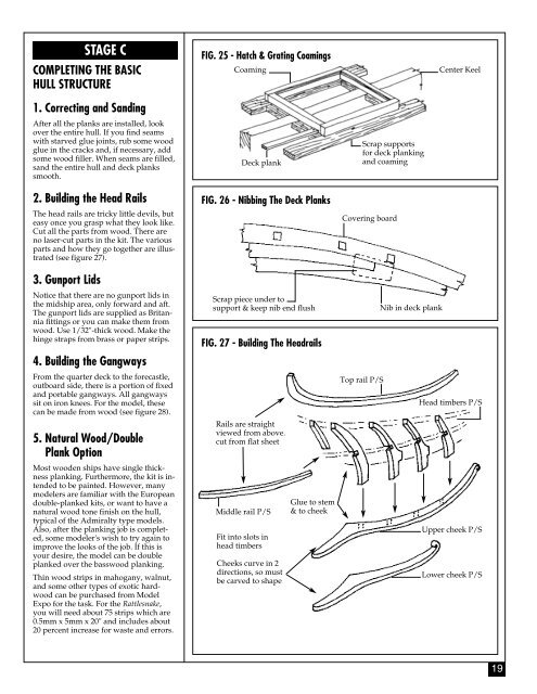 Rattlesnake Instr. Manual - Nature Coast Hobby Shop