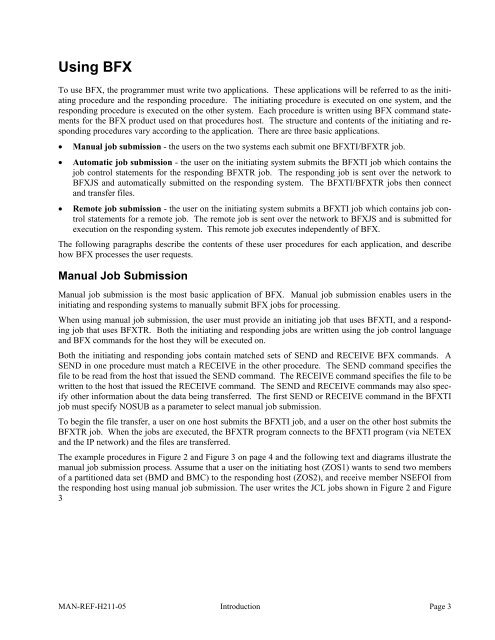 Software Reference Manual - NetEx