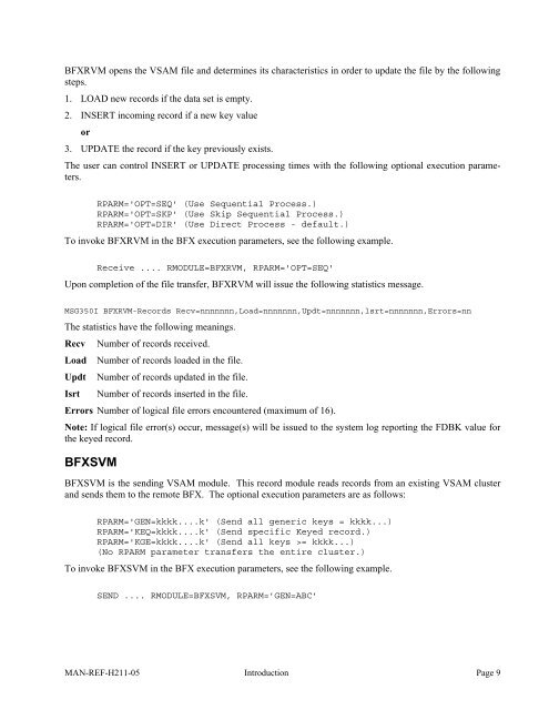 Software Reference Manual - NetEx