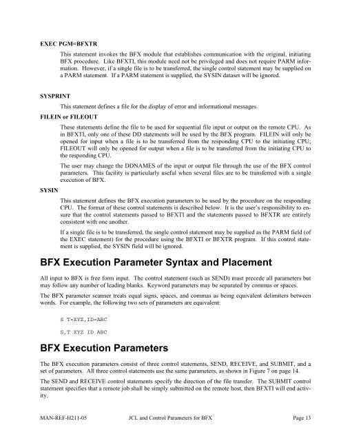 Software Reference Manual - NetEx