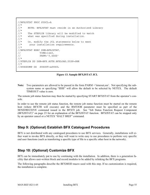 Software Reference Manual - NetEx