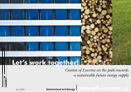 Let's work together! - uwe - Kanton Luzern