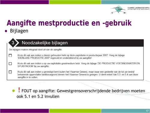 Aangifte mestproductie en -gebruik