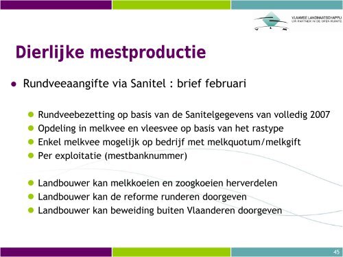 Aangifte mestproductie en -gebruik