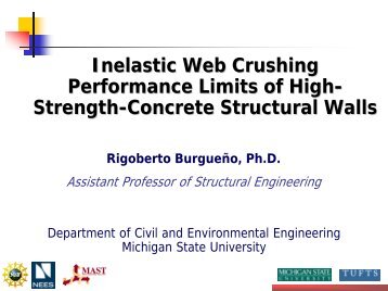 Strength-Concrete Structural Walls - NEES