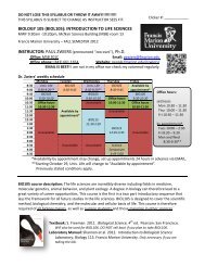 BIOL105 Syllabus.pdf - Francis Marion University