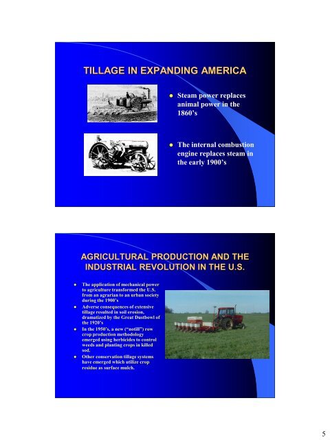 AEN 513 Soil Dynamics in Tillage and Traction
