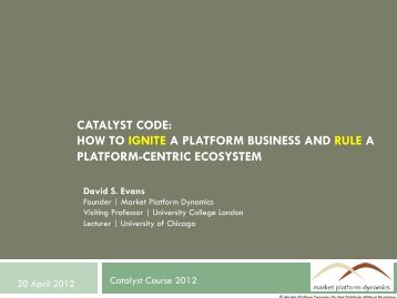 catalyst code: how to ignite a platform business and ... - PYMNTS.com