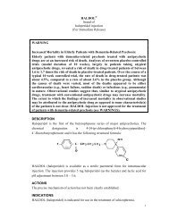 HALDOL brand of haloperidol injection (For ... - Accessdata FDA