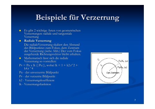 Kamera Kalibrierung - TUM