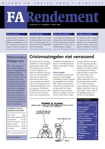 Crisismaatregelen niet verrassend - Rendement