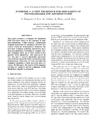 supersim | a new technique for simulation of programmable ... - ICE