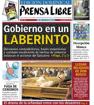 EDICIÃN DOMINICAL EDICIÃN DOMINICAL - Prensa Libre