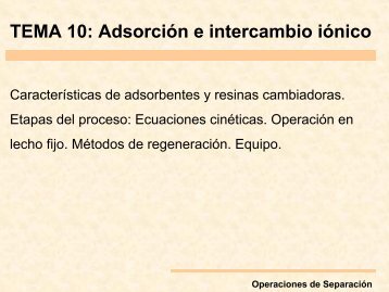 Operaciones de SeparaciÃ³n - IqTMA-UVa