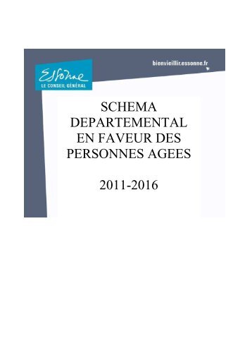 SchÃ©ma DÃ©partemental en faveur des Personnes ÃgÃ©es ... - Capgeris