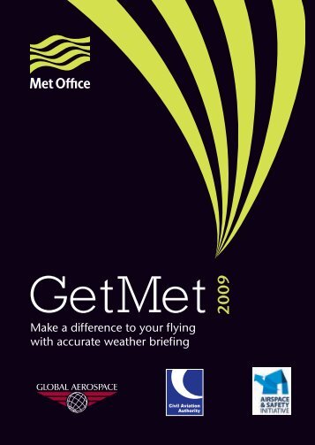 GetMet 2009 (PDF, 2 MB) - Met Office