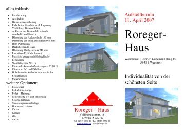 Roreger- Haus