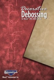 Debossing Debossing - Framers Corner