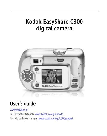 Kodak EasyShare C300 digital camera