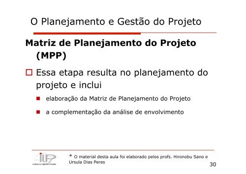 Elaboração e Gestão de Projetos no Setor Público - Assembleia ...