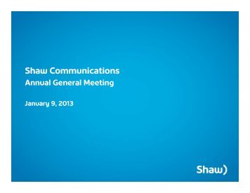 Shaw Communications