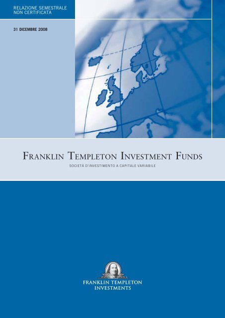 FRANKLIN TEMPLETON INVESTMENT FUNDS - Fundstore