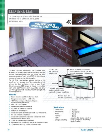 LED Brick Light - Magic Lite