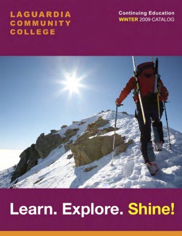 Adult and Continuing Education - LaGuardia Community College