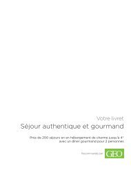 SÃ©jour authentique et gourmand - E-Merchant