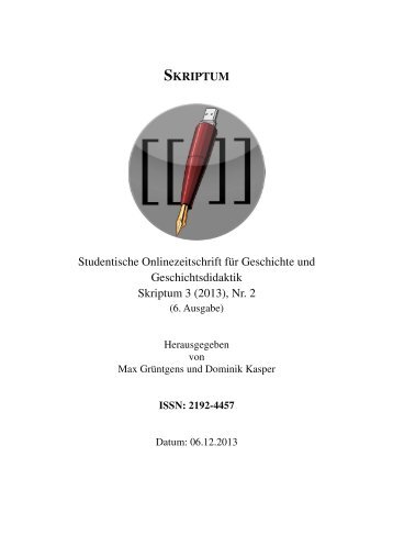 Gesamtausgabe Skriptum 3 (2013), Heft 2