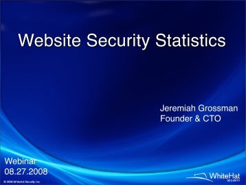 Downloads - WhiteHat Security