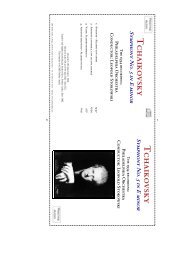 Tchaikovsky - 5th - Stokowski front.std - Pristine Classical
