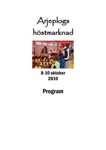 Arjeplogs hÃ¶stmarknad - Arvidsjaur