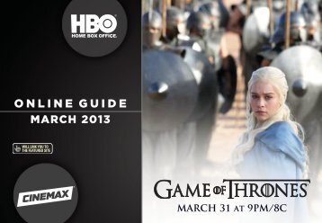 ONLINE GUIDE - HBO.com