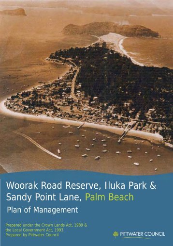 Woorak Road Reserve, Iluka Park & Sandy Point Lane, Palm Beach