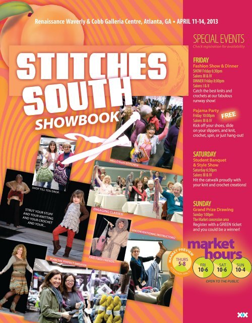 Stitches South 2013 Show Book Knitting Universe