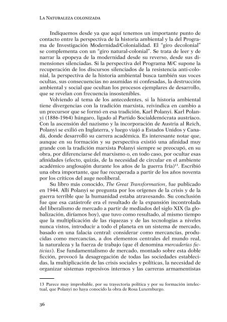 La Naturaleza Colonizada.pdf - Programa Democracia y ...