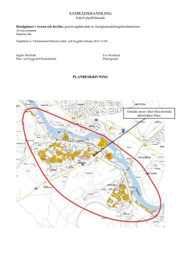 Planbeskrivning (pdf) - Avesta