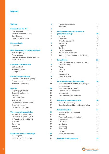 Magazine-Informatiegids-IKC-De-Ark