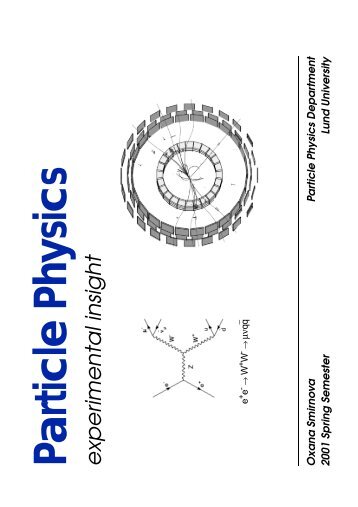 Complete lecture notes of spring 2002 - Particle Physics