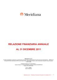 relazione finanziaria annuale al 31 dicembre 2011 - Meridiana