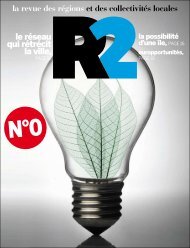 le rÃ©seau qui rÃ©trÃ©cit la ville, la revue des rÃ©gions et ... - Frank Farnel