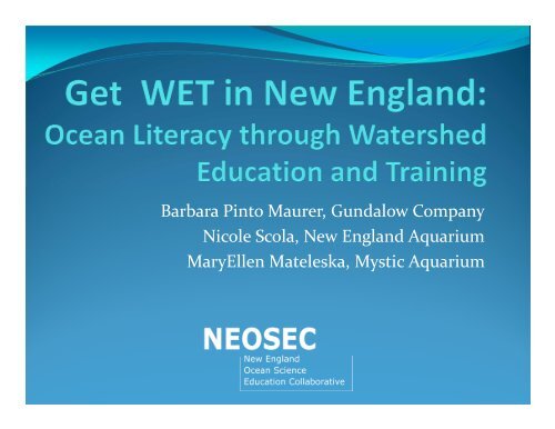 Get WET in New England - Neosec