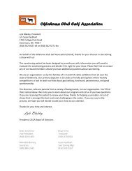 the Oklahoma Club Calf Association