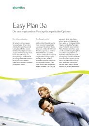 Easy Plan 3a - Skandia