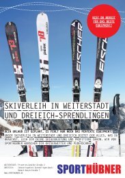 skiverleih in weiterstadt und dreieich-sprendlingen - sporthÃ¼bner