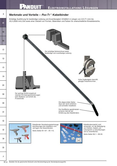 Panduit Kabelbinder und ZubehÃ¶r, Kantenschutz, Geflechts