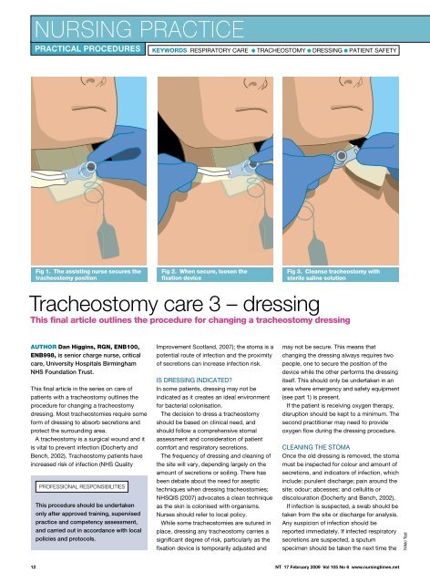 tracheostomy care