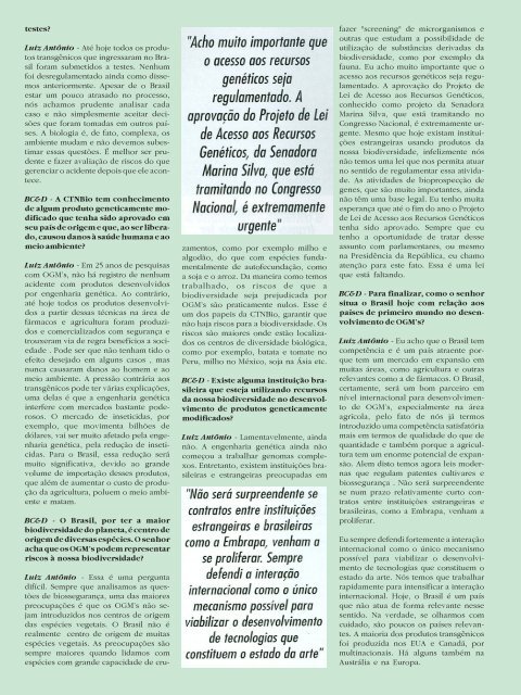 Revista Biotecnologia